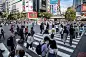 Shibuya crossing, Tokyo JapanFamous Shibuya crossing with motion blurred pedestrians, Tokyo, Japan.