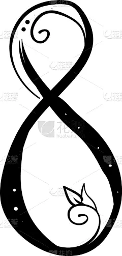 数字8,白色背景,可爱的,数字9,运动,现代,艺术品,节日,圆形,休闲