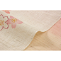 本麻100%使用 手織り暖簾 『ぼかし桜』 85×150cm 1808300