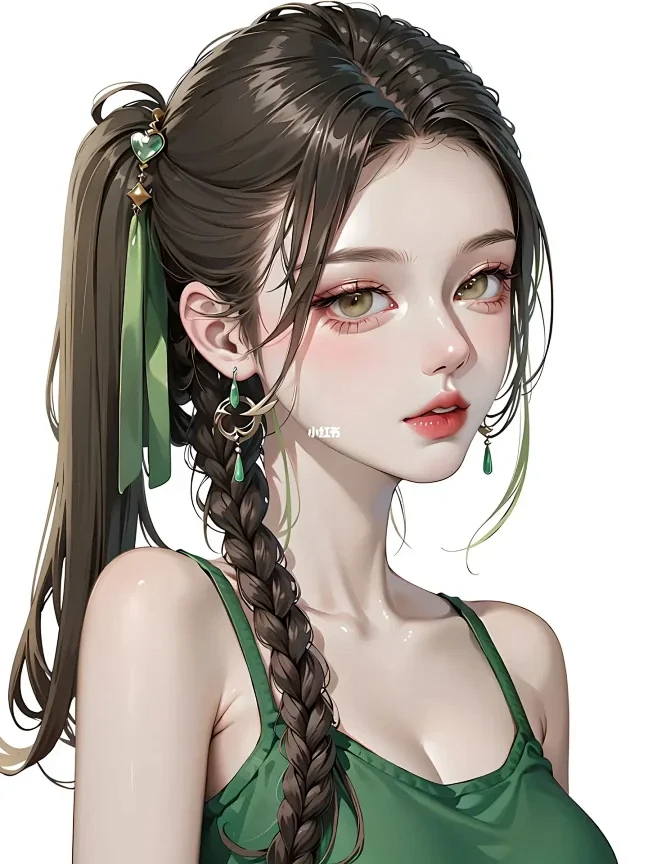 绿色系女生头像来了 | 高冷氛围感