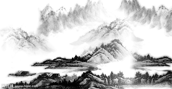 水墨画