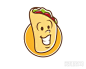 TACO鸡肉卷logo设计欣赏