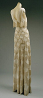 Vionnet Dress - SS 1938 - by Madeleine Vionnet (French, 1876-1975) - Rayon - @~ Mlle: