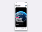 Screen Transitions moon ios tags interactions ui video cards spaced space animation