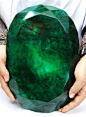 The world's largest emerald is the size of a watermelon!