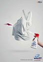 OLA品牌去污剂系列创意广告设计艺术