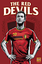 世界杯32强Belgium 比利时专属海报出炉
