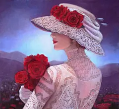 【美国时尚插图女画家Sue Halstenberg作品欣赏】
苏豪森波尔（Sue Halstenberg）她的职业生涯是从南加州的时尚插画开始。几年后，打开自己的事业，以粉彩和丙烯酸涂料作画妇女人像为见长。她的“维多利亚女士”被登在美国的艺术家杂志封面。