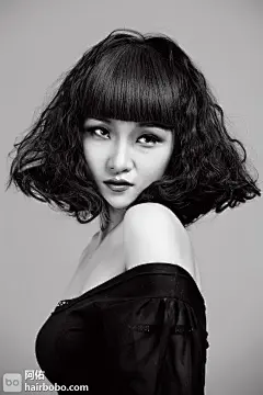 阿佑分享的女士烫发--#原创作品# #使用施华蔻产品#