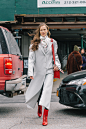 NYFW FALL 18/19 STREET STYLE I | 拼贴复古