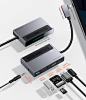Baseus USB HUB C HUB to HDMI compatible USB 3.0 100W PD Port For iPad Pro 2020 6 in 1 USB C USB HUB Adapter For MacBook Pro Air|USB Hubs| - AliExpress