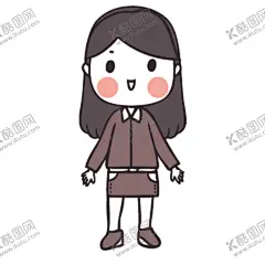 可爱人物形象插画 【酷图网】简笔绘画,可爱,卡通,人物,男女,学生,孩子,形象设计,涂鸦插画,职业人物,彩色,男孩,女孩,时尚人物,矢量插画