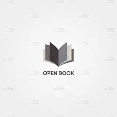 品牌名称,书,标志,图标,极简构图,简单,传媒,商务,图书馆