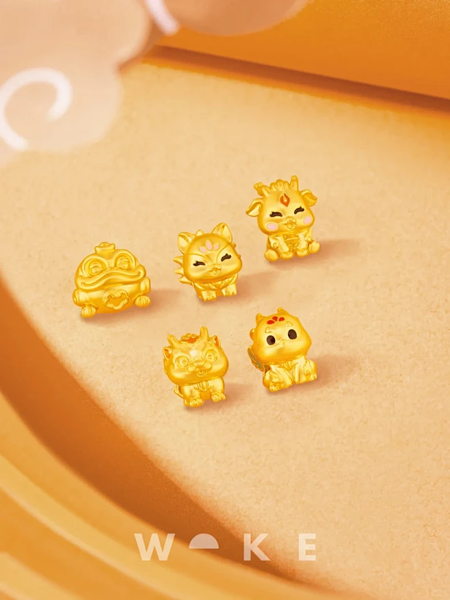 国风硬金 | 珠宝场景搭建 - 小红书