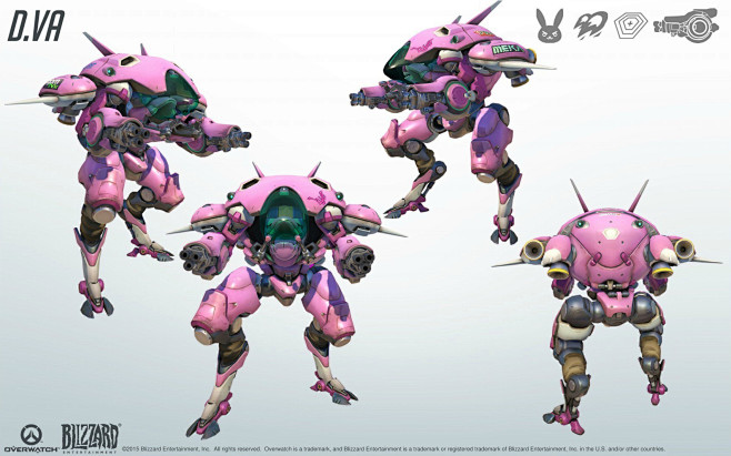 D.Va_2 #守望先锋# #cg# #...