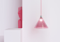 Polychrome lamps. A series of lamps in pop style. : Lamps made in steel and glass.