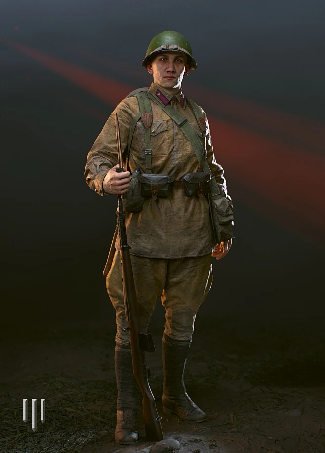 HLL USSR Rifleman and Support, Dmitry Bezrodniy : HLL USSR Automatic ...