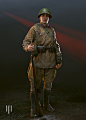 HLL USSR Rifleman and Support, Dmitry Bezrodniy : HLL USSR Automatic Rifleman and Support
Model and textures of Soviet uniform and equipment for Rifleman and Support roles.
Created for the game "Hell Let Loose" Find out more about game: https://