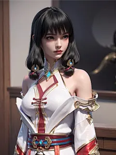 云落这建模还不把你轻松拿捏？！百炼成神云落ai壁纸绘画#国漫 - 抖音