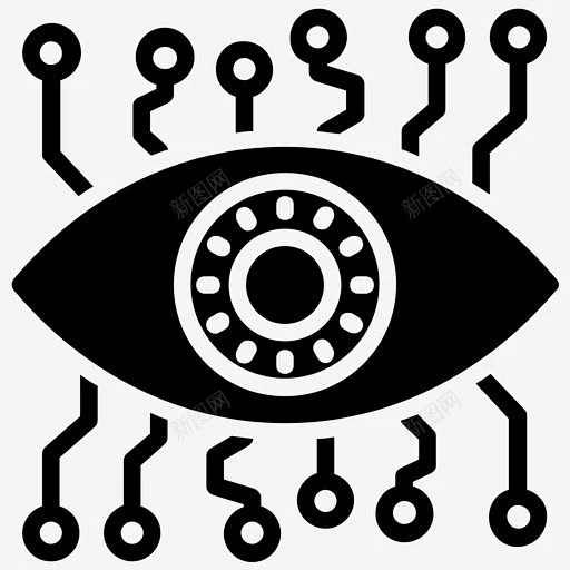 智能镜片ar隐形眼镜ar视觉图标 UI图标 设计图片 免费下载 页面网页 平面电商 创意素材-花瓣网