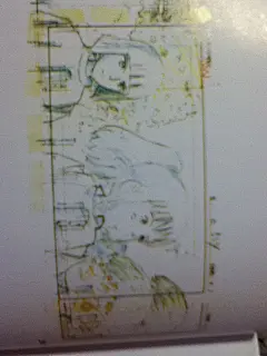 【珍藏】庞大的千与千寻手绘原稿_看图_千与千寻吧_百度贴吧