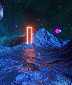冻果姑娘采集到C4D场景