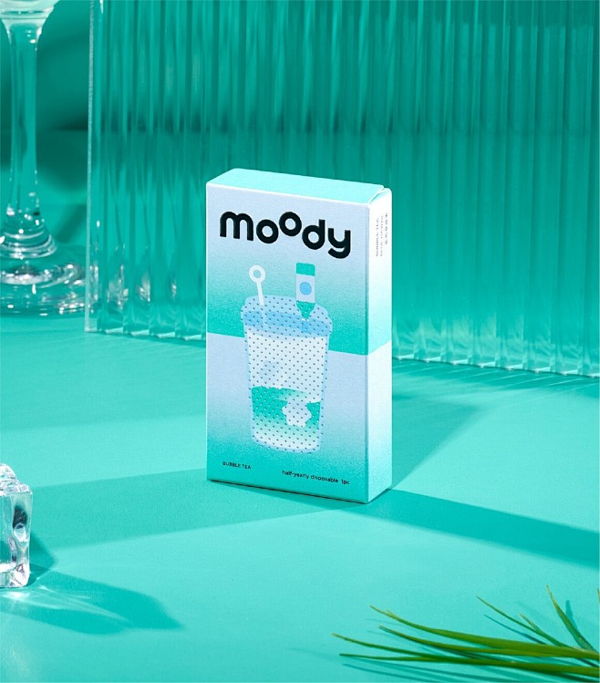 moody bubble tea ｜包装...