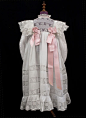 Girl's cotton dress, c.1890, from the Vintage Textile archives.