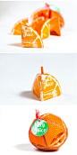 上海包装设计公司http://www.shinerayad.com/servicework.aspx?id=4 分享-50个令人惊叹的疯狂创意包装设计案例－橘子汁包装设计