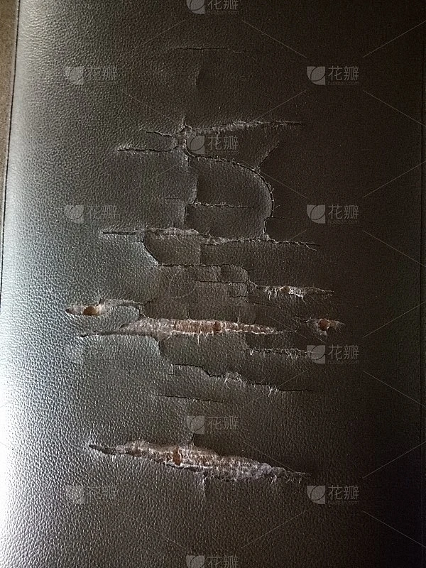 黑色碎椅皮革纹理照片素材 花瓣网 