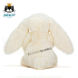 英国进口jellycat邦尼兔巨大号经典系列邦尼兔乳白色毛绒玩具公仔-tmall.hk天猫国际