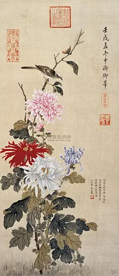 慈禧太后的书画欣赏