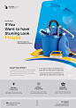 Cleaning Service Flyer Free PSD Template