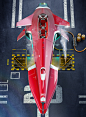 The Red Dagger喷气式飞机，为极限直线速度而设计| 全球最好的设计,尽在普象网 puxiang.com