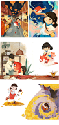 artwork children's book Drawing  ILLUSTRATION  illustrations Paiting Picture Picture book publication