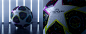 football Sports Design soccer sports typography   women adidas champions league ball футбол
