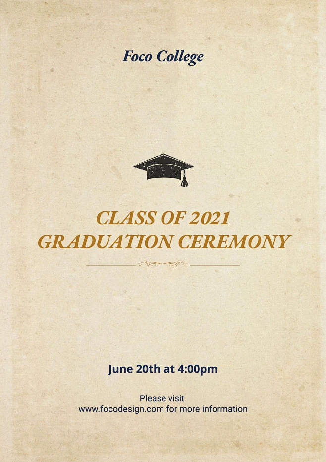 Graduation Ceremony Incentive Text Simple Fashion Style Poster素材-花瓣网