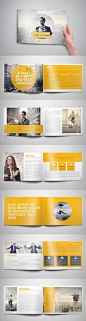 Business Horizontal Brochure good example of c.r.a.p.