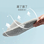 网易严选 拖鞋夏季 情侣居家轻弹云朵日系简约 浴室家用男女防滑凉拖鞋 大象灰（男款） 男L（42-43）