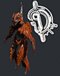 Kaiju - Chroma helmet (Warframe), Sarah Adams : A piece created for Warframe's Steam Workshop (TennoGen)