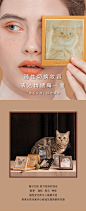 VENUS MARBLE猫系列闪粉大地色眼影动物哑光橘四色眼影盘-tmall.com天猫