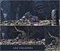 Lost Civilization, Rob Wildenburg : It's been a while since my last upload and this time I really wanted to do a fan-art and fantasy themed render.

I rendered multiple images from scratch to final and put some of them together as a triptych. The upper im