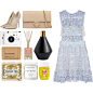 A fashion look from April 2016 featuring summer cocktail dresses, patent leather pumps and genuine leather wallet. Browse and shop related looks.