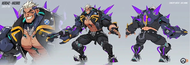 OverWatch2 - Hazard-花瓣网