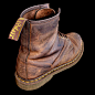 Photoscanned boot