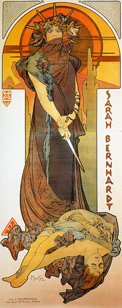 Blcher_en采集到阿尔丰斯·穆夏（Alphonse Maria Mucha） ​