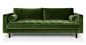 Sven Grass Green Sofa