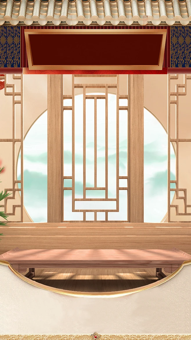 直播间背景2-花瓣网