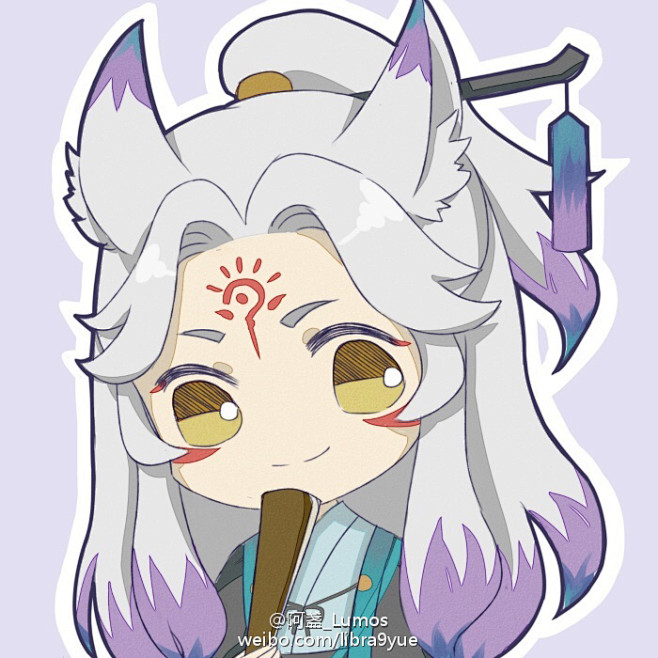 阴阳师手游 同人手绘 阿盏/绘