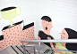 Bernstein & Andriulli  - Cachetejack - Murals & Installations : Bernstein & Andriulli  - Cachetejack - Murals & Installations